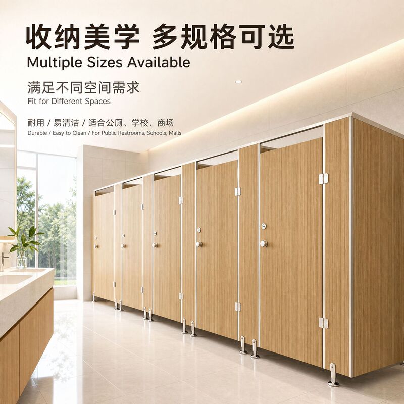 Public Toilet Partition Panels, Bathroom Screen Partitions, Removable Partitions for Malls and Schools