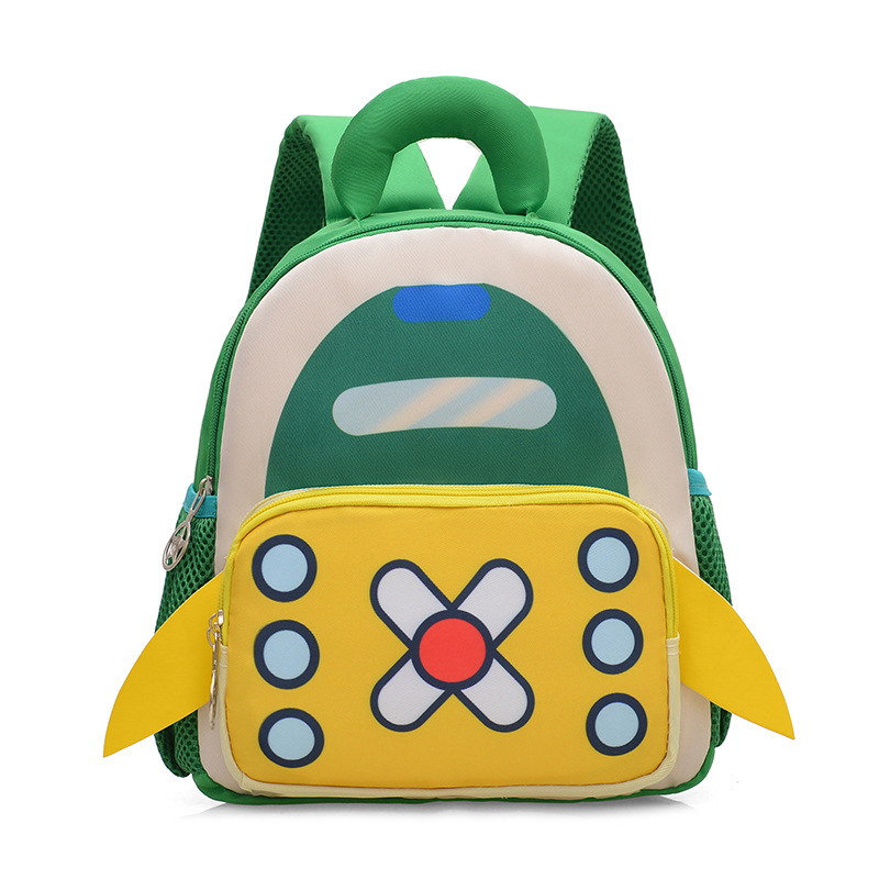 Mochila infantil transfronteriza de dibujos animados, nueva mochila preescolar transpirable para niños de 3 años y 5 años.