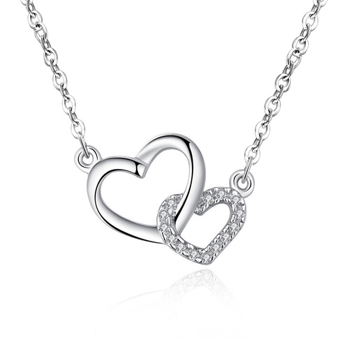 Korean version of sweet collarbone chain for women, small and exquisite intertwined romantic light luxury necklace necklace gift
