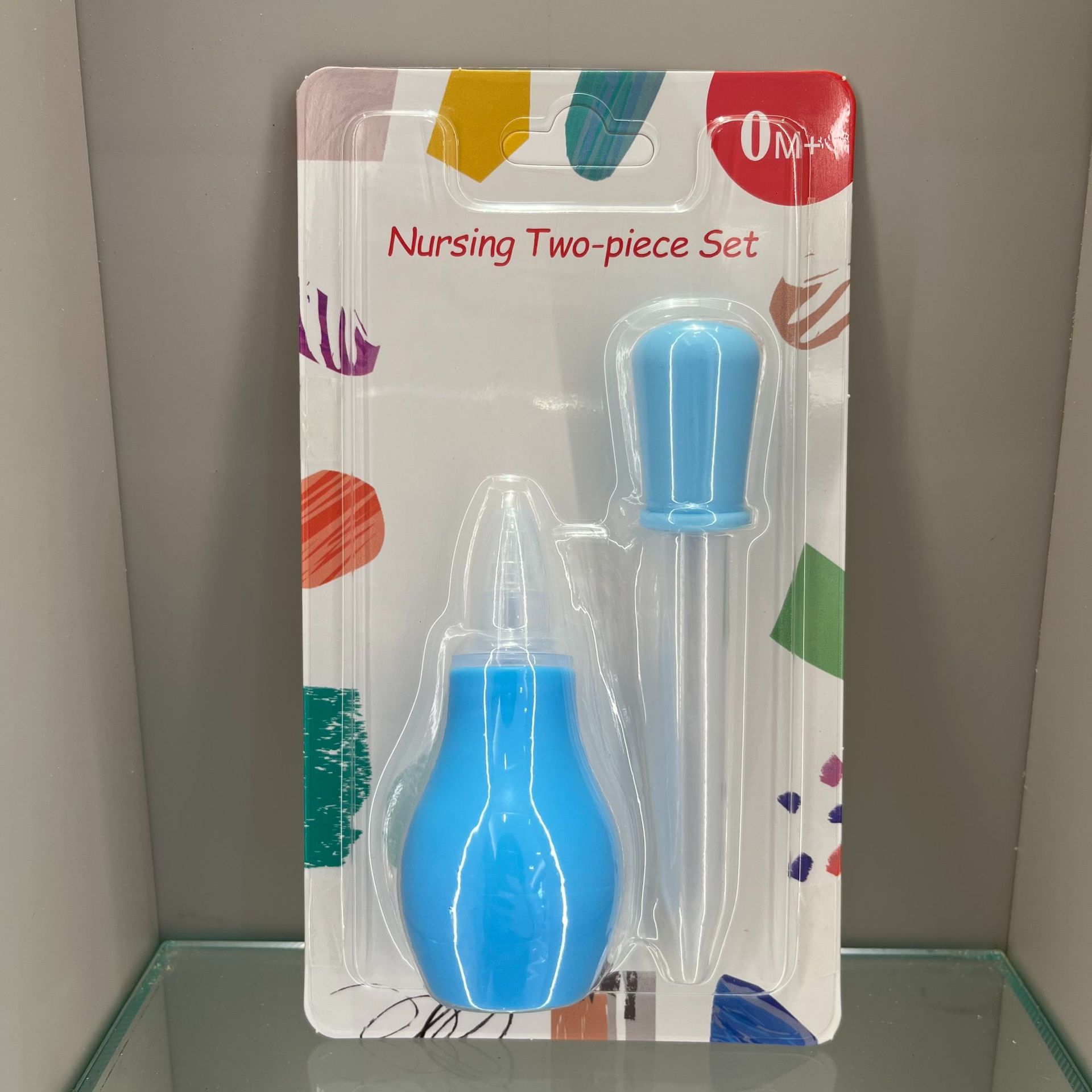 Inglés tarjeta de bombeo aspirador nasal para bebés recién nacidos alimentador de gotas limpiador de moco nasal de silicona