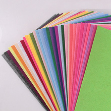 幼儿园背景装饰无纺布 背胶毛毡布现货批发彩色毛毡手工diy不织布