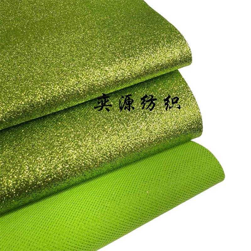40 Colors of Non-Woven Fabric with Glitter Powder, Fine Powder Fabric, Glitter Powder, Ribbon Carpet, Wall Covering