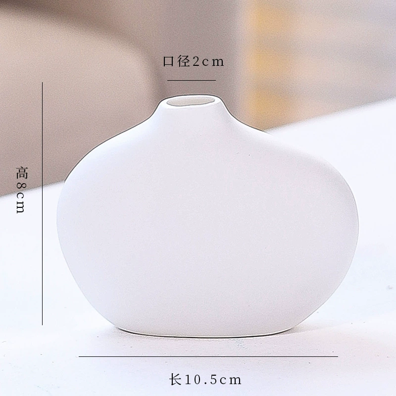[Прямая поставка с фабрики] простая современная керамическая ваза Скандинавская ваза оптом китайские ремесла украшения дома