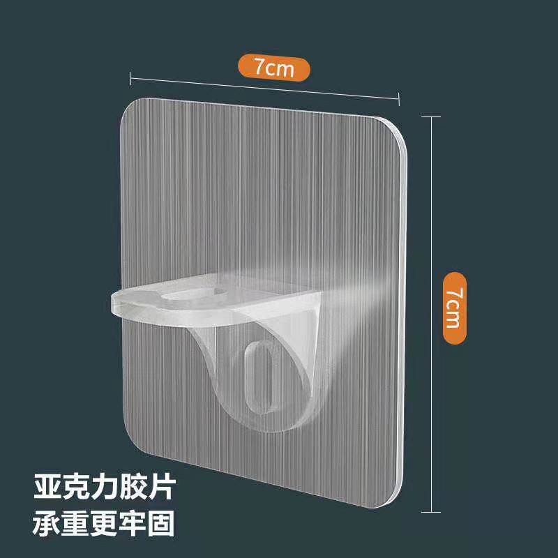 加大加厚免打孔拉丝分层隔板托粘层板贴支架层板托置物架无痕支撑