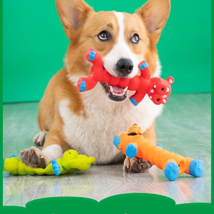 개 소리 장난감, 씹기 및 어금니 훈련, 코기 테디, 시바견 강아지, 심심함 해소 펫, 비숑 프리제 강아지
