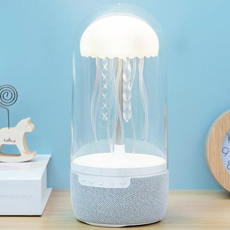 Source Factory Jellyfish Bluetooth Speaker in Stock, Rhythmically Moving with the Music, Desktop Ambient Light, Wireless for Home Use