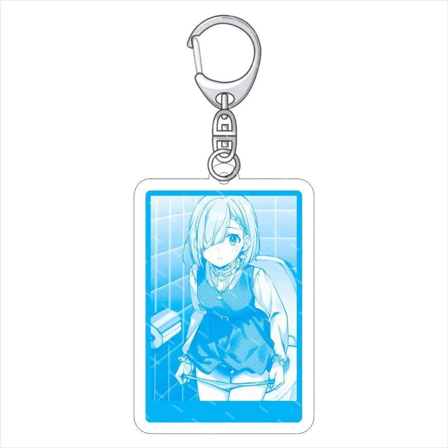 Acrylic keychain for friend, pendant