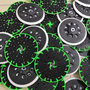 Suitable for Festo 6-inch 17-hole adhesive disc porous tray grinding disc dry grinder grinding disc polishing disc grinding pad