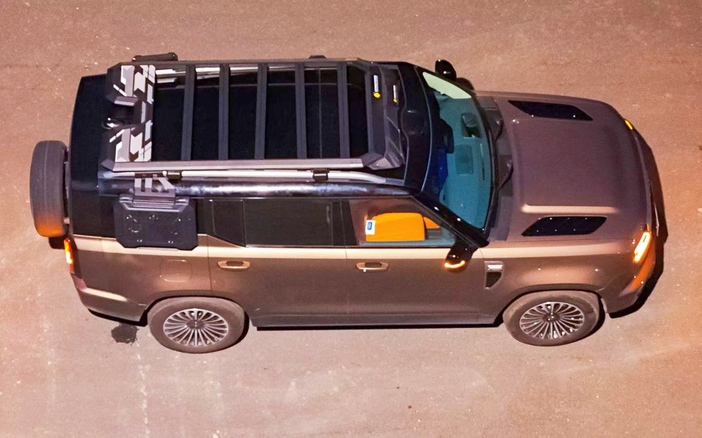 Great Wall H10 roof rack, Haval H10 travel storage rack, Explorer off-road modification parts, roof platform