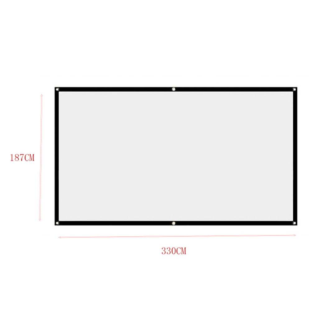 200cm×350cm- 150inch