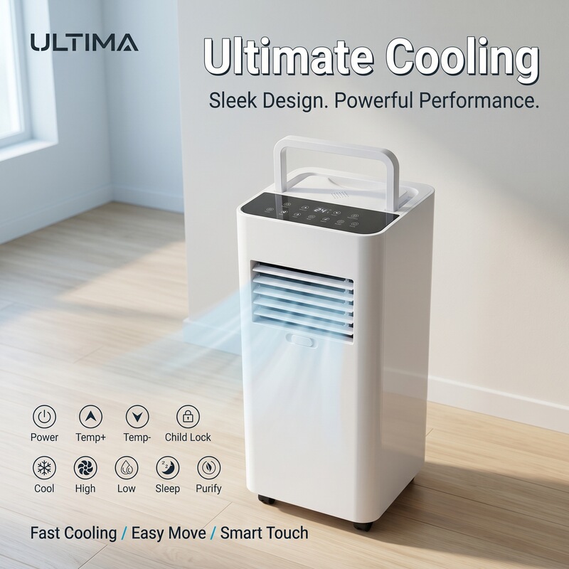 Source factory mobile air conditioner, floor-standing air conditioner, portable all-in-one unit, mini single-cooling home appliance for cross-border use Source factory mobile air conditioner, floor-standing air conditioner, portable all-in-one unit, mini single-cooling home appliance for cross-border use