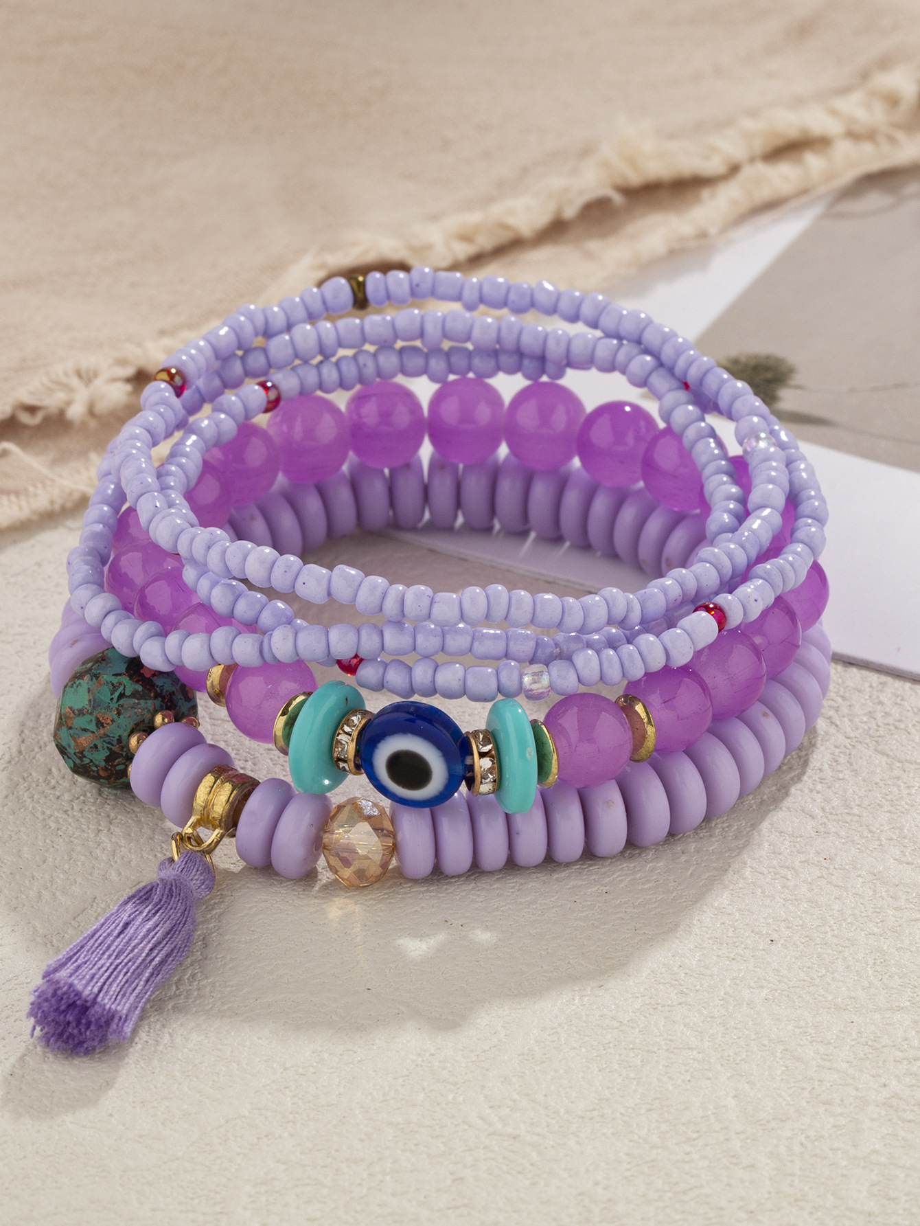 45g Weight Bracelets Classification 1 Set Quantity Casual, Daily, Party Occasion Imitation Pearl, Alloy Material Leaves, Flower Pattern Unisex Gender Beaded, Plating Design Retro Style Retro Leaves Flower Arylic Imitation Pearl Alloy Beaded Bracelets Wholesale 2