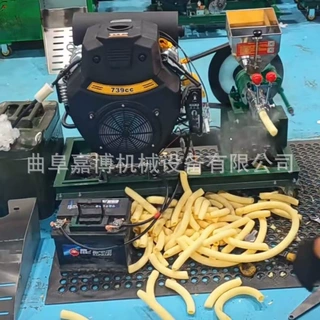 动力大双缸膨化机 新款摆地摊小本生意机器 绿豆杂粮摆摊爆米机