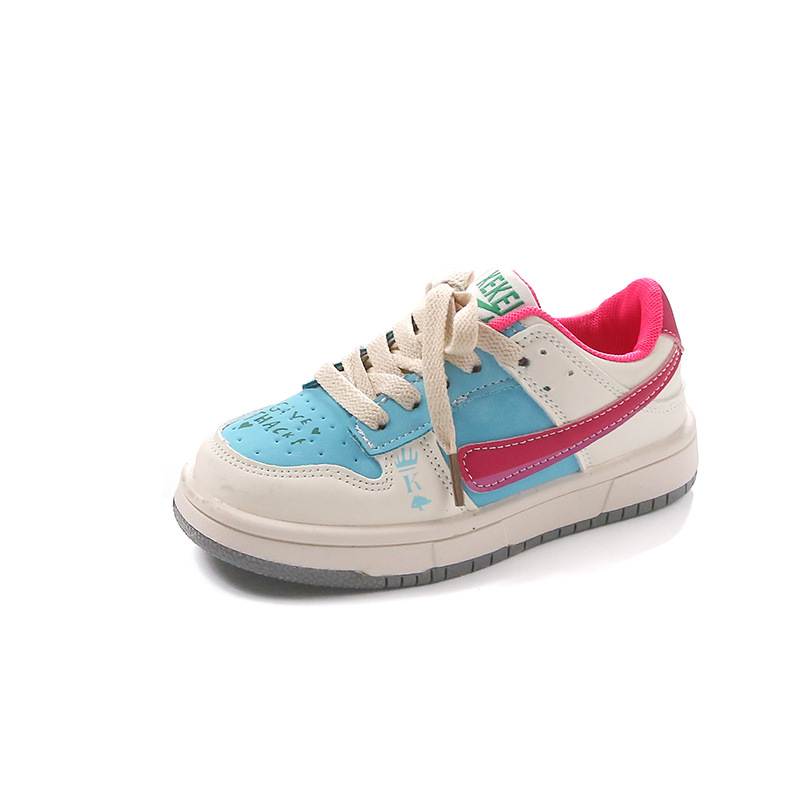 Kinder 2024 Herbst Mandarin Ente Farbe Baby Mädchen Casual Board weiche Sohle Anti Slip Herrenschuhe_voghion.com