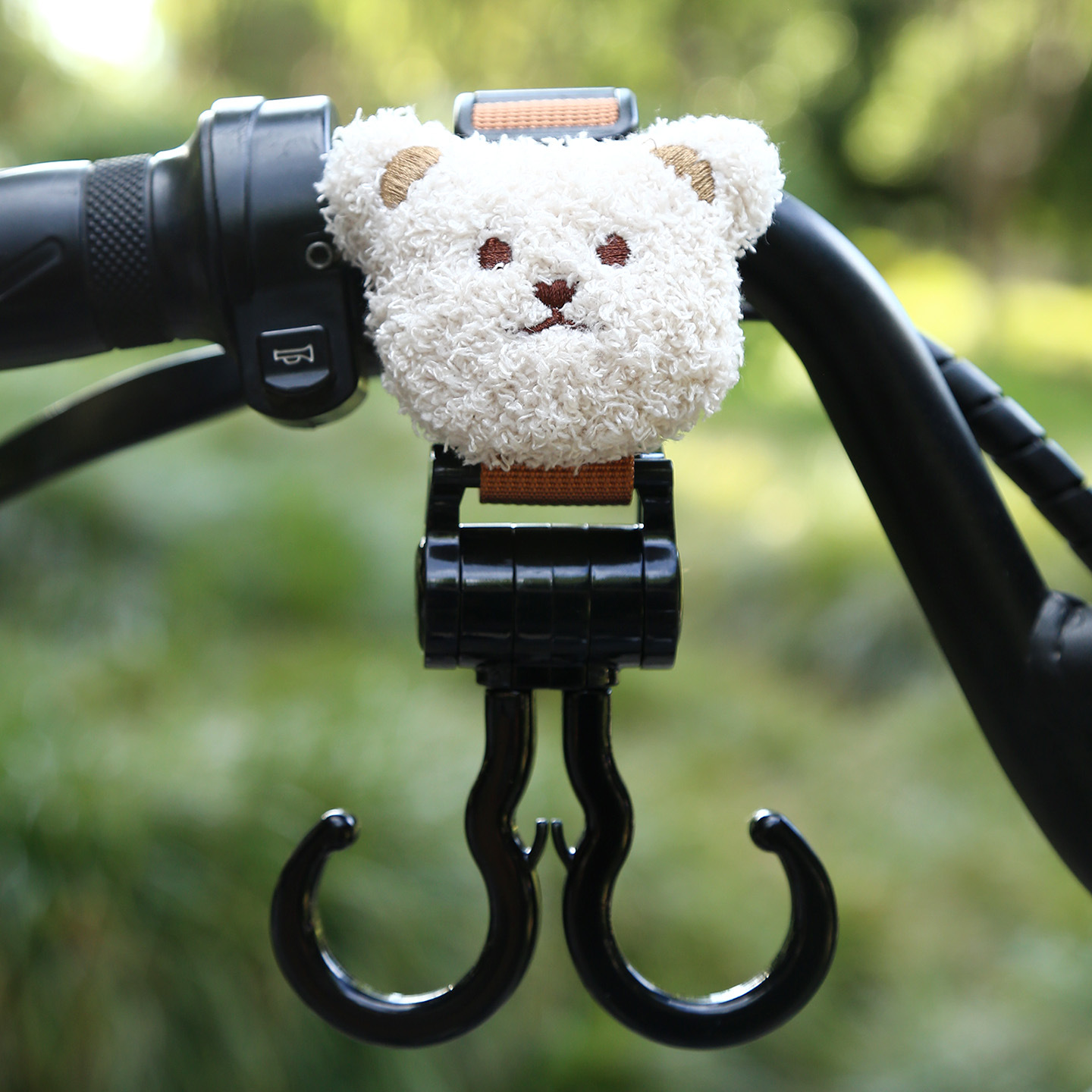 Other Electric Vehicle Accessories | Universal Load-Bearing Stroller - brown-double-hook-curly-bear-plush-short-22cm