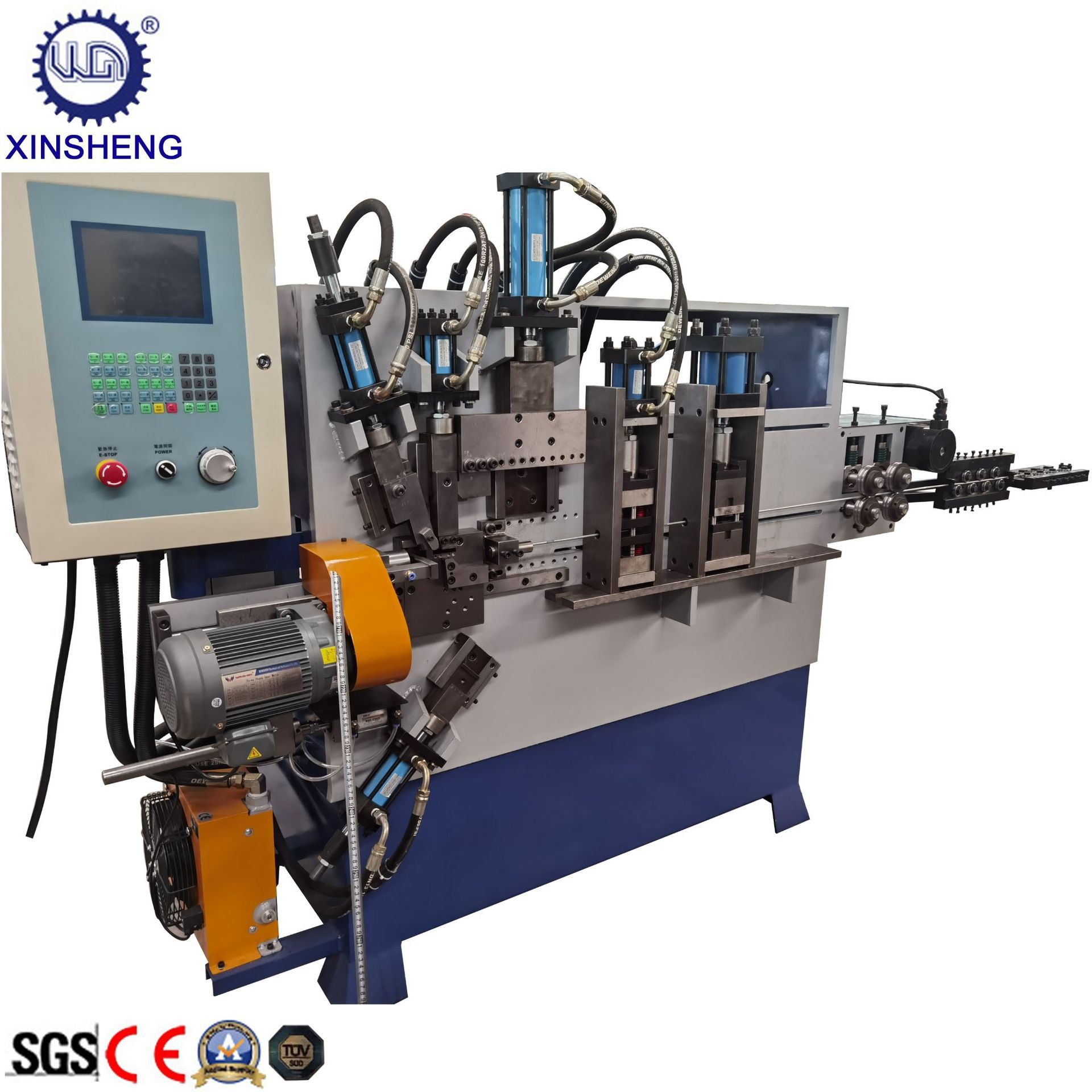 鑫圣达供应GT-XS-80BC数控支架折弯机液压滚刷支架专用成型机器