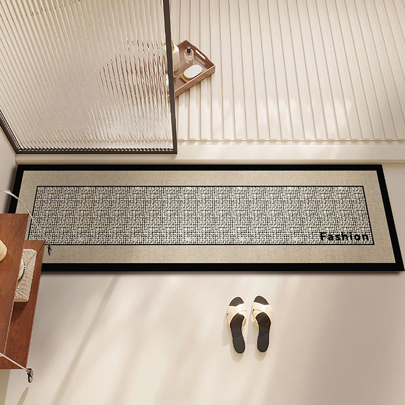 Bathroom Floor Mats Bathroom Door Diatom Mud Super Absorbent Quick Drying Foot Mats Entry Door Anti Slip Threshold Mats_voghion.com