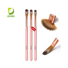 亚马逊跨境热卖 粉色木杆水晶笔3支套延长胶雕花笔3支美甲笔套装