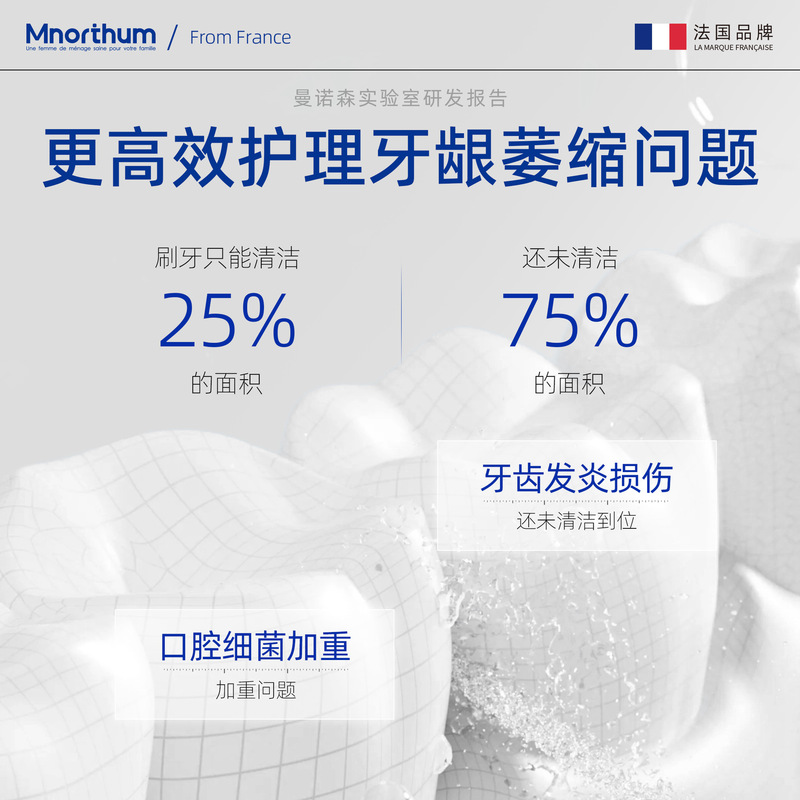 ポータブル使い捨てマウスウォッシュ、新鮮で抗菌成分、アルコールフリー、マイルドなフォーミュラで口腔残留物や臭いを洗浄します。|undefined