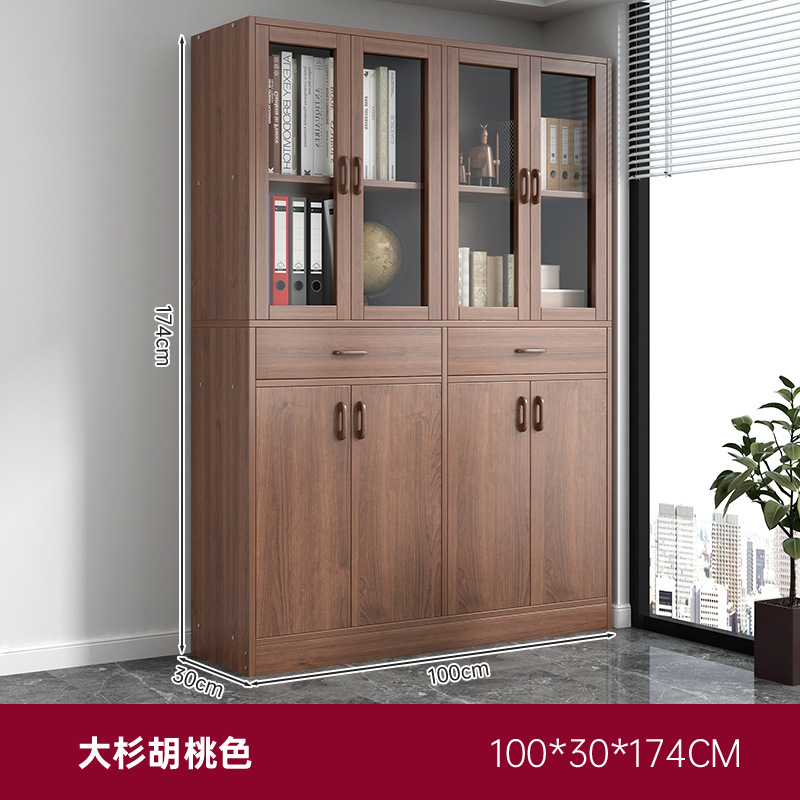 ☆★[문 8개, 서랍 2개] 월넛색상 100*30*174cm☆★