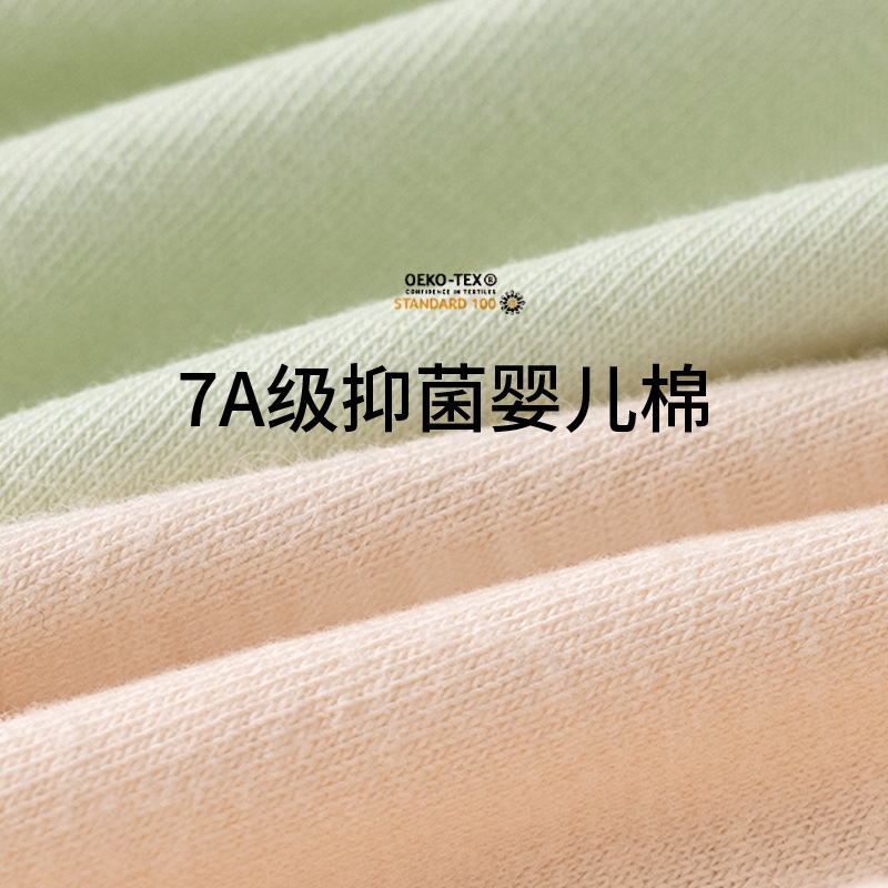 [Mejora de la entrepierna larga antibacteriana] Ropa interior para niñas, entrepierna de algodón, ropa interior de mujer alargada, 7A, pantalones cortos para mujer, A, algodón