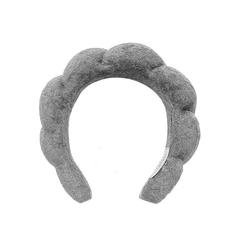 Diadema de nube superior de cráneo alto transfronterizo europeo y americano conjunto de horquillas para el cabello esponja para el lavado de cara femenino diadema desmaquillante desmaquillante accesorios para el cabello al por mayor