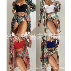 比基尼;连体泳衣;三件套泳装