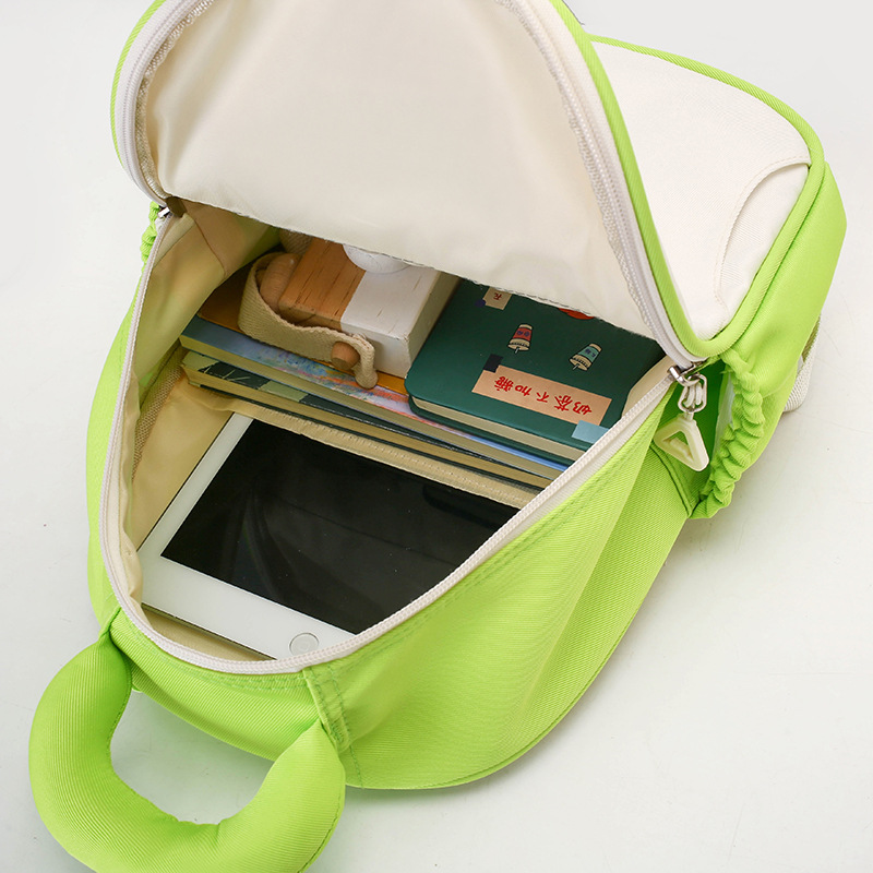 Nuevos productos transfronterizos mochila de jardín de infantes bonita conejo dinosaurio mochila para niños, mochila ligera y cómoda para niños y niñas