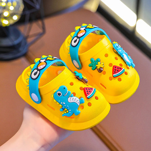 New Boys' Children 2-6 Years Old Toddler Cute Cartoon Non-slip Girls' Toe Cave Shoes
