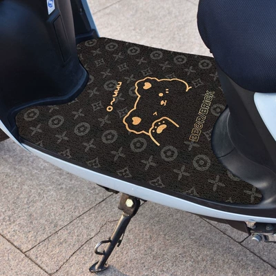 Avtomobil döşəmə paspasları – Loop Pedal Mats, Electric Scooter Dust - 222-fashion-bear-rectangular-delivery-free-cutting-customized-size-consult-customer-service
