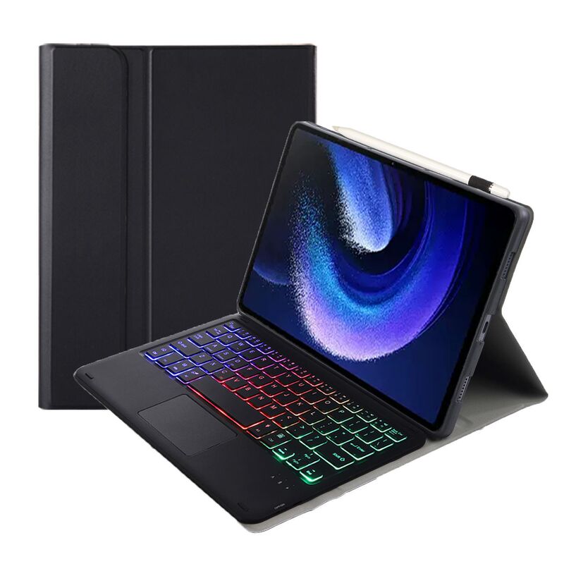 Suitable for 2025 Huawei 11.5 Tablet Bluetooth Colorful Touch Backlit Keyboard Honor X9A Magnetic X8A Protective Case