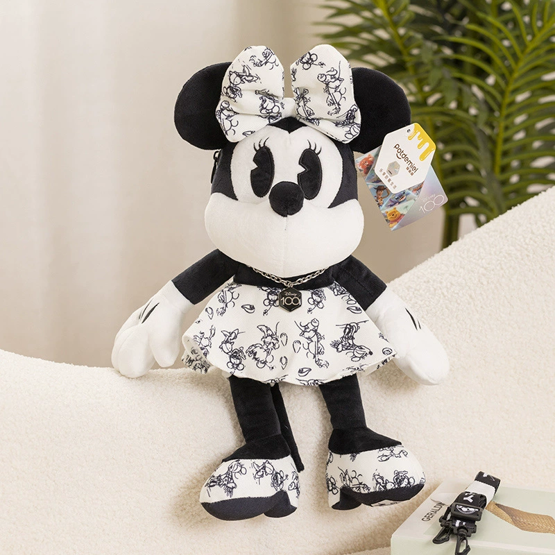 Disney, genuine plush backpack, toy, doll, Disney Mickey Mouse