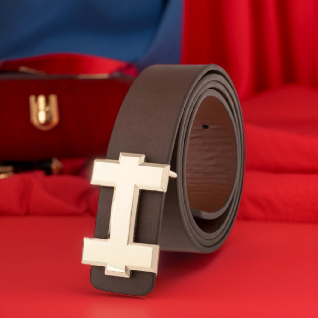 브라운 골드 버클