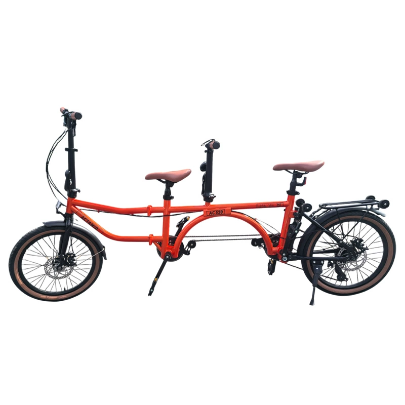 Складной tandem-велосипед для взрослых