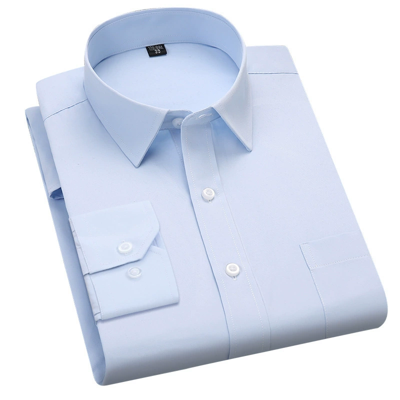Новая мужская рубашка бизнес мужская одежда против морщин