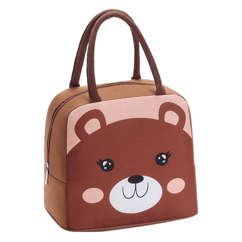 Caja de almuerzo bolsa ins estilo caja de almuerzo portátil de gran capacidad de transporte de mano bolsa de aislamiento estudiante almuerzo bolsa de almuerzo al por mayor