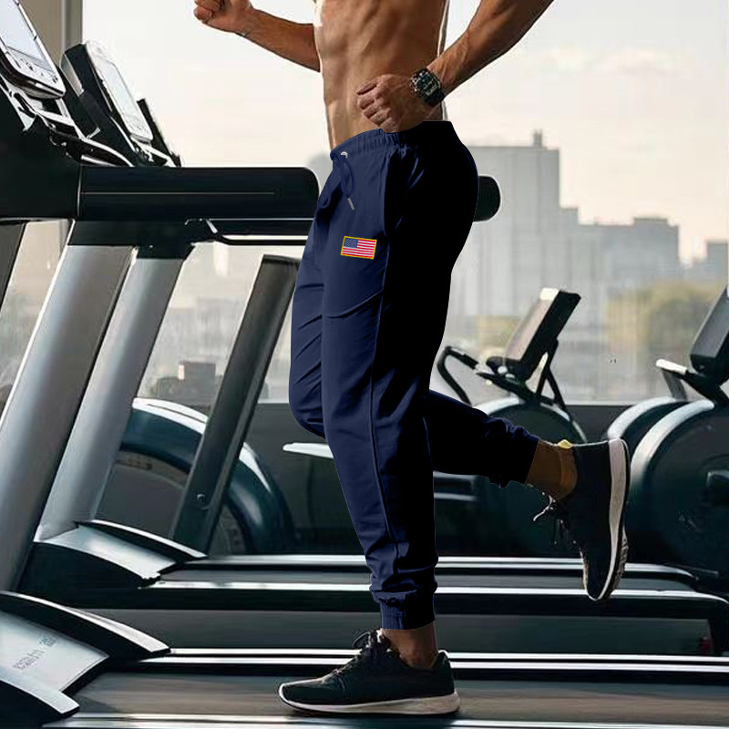 Lässige Jogginghose für Herren – Leichte Jogginghose mit Kordelzug (atmungsaktiv, schnelltrocknend, für alle Jahreszeiten, S-XXXL)​_voghion.com