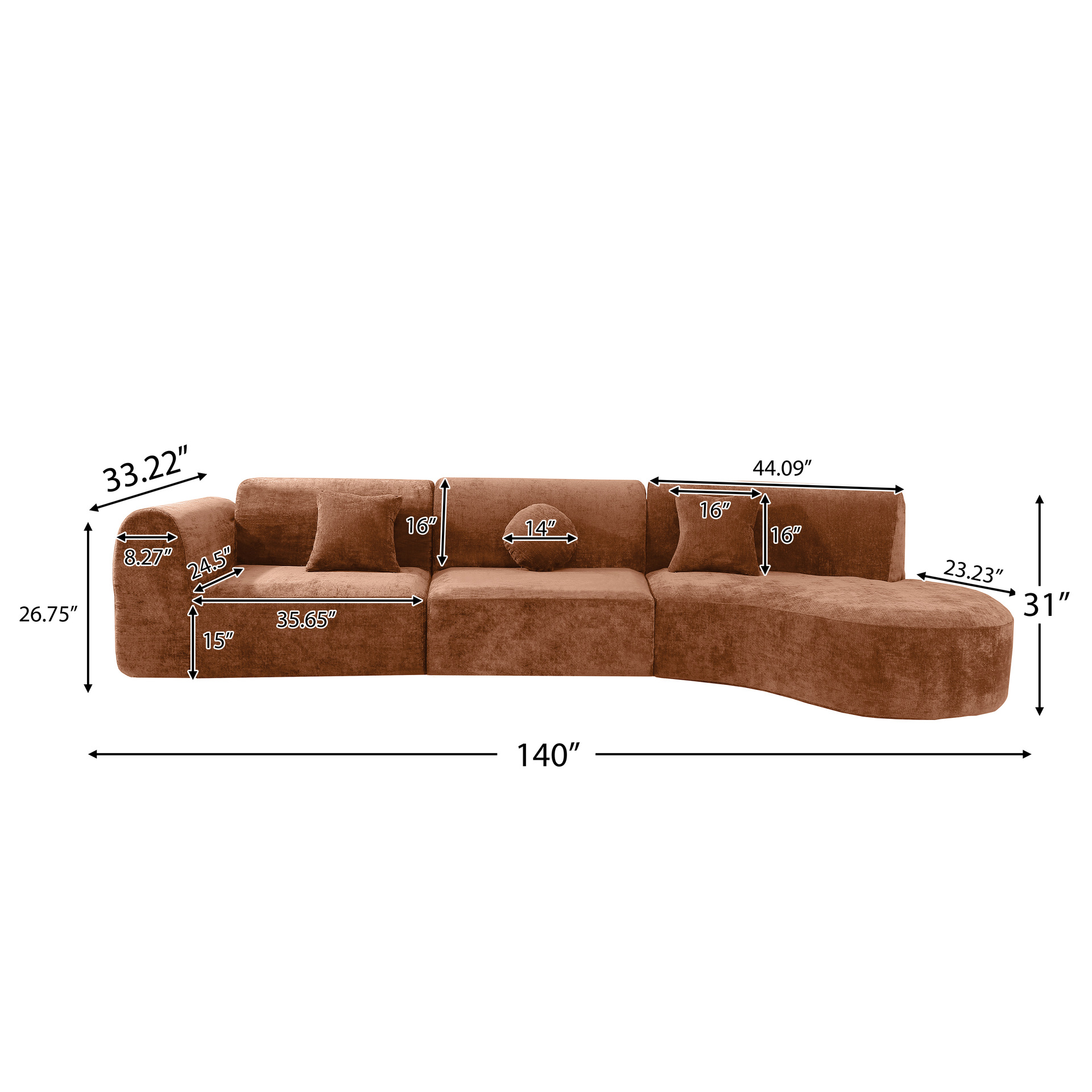 Taburete de pie de lujo ligero italiano taburete de sofá largo casero taburete de sofá de madera maciza pie de asiento taburete de sofá bloque de tofu