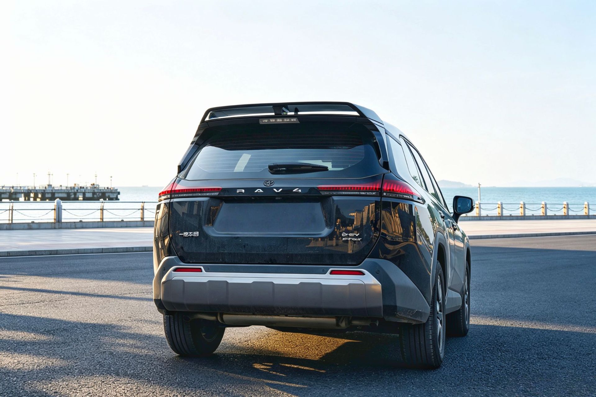 Suitable for 26 Models of Rav4, Rongfang, and Wildlander Modified Front Spoiler, Side Skirts, Rear Bumper, Roof Wing, Rear Diffuser, and Louvered Spoiler
