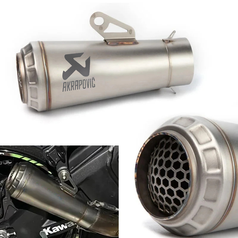General motorcycle modified exhaust pipe GP tail throat exhaust stainless steel tail section CBR1000RR/CBR500R