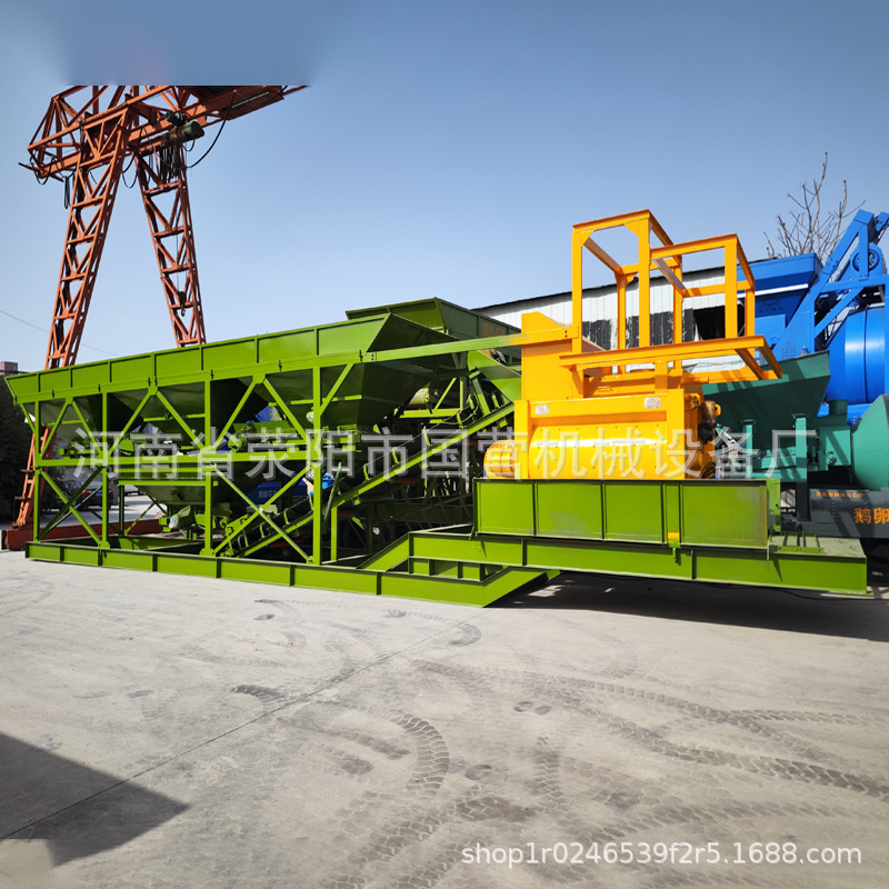 js750 / 1000 / 1500 / 2000 mezcladora forzada de doble eje horizontal equipos mecánicos mezcladoras de hormigón a gran escala