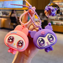 卡通三丽鸥捏捏乐钥匙扣挂件可爱情侣包包钥匙扣解压玩偶挂饰批发