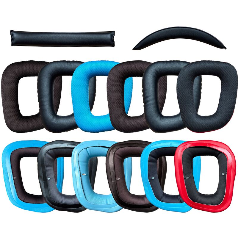 Suitable for Logitech G930 G430 F450 G431 G35 Headphone Cover Earmuffs Beam Head Beam Pad