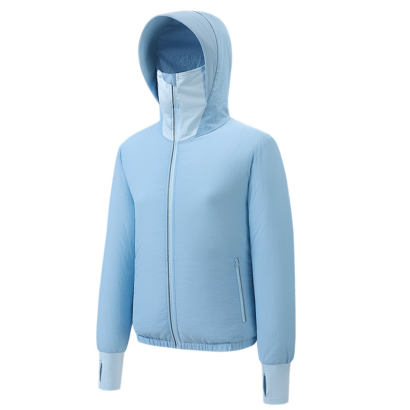 Fábrica al por mayor de verano hombres y mujeres pareja de viaje protección solar ropa de piel ropa de aire acondicionado deportes al aire libre ocio ropa de ventilador image 13