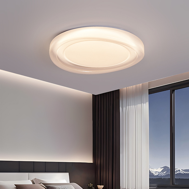Lámpara de techo para dormitorio Daguanyuan, nuevo modelo 2026, diseño creativo de doble capa para dormitorio principal, lámpara suspendida antideslumbrante 270L