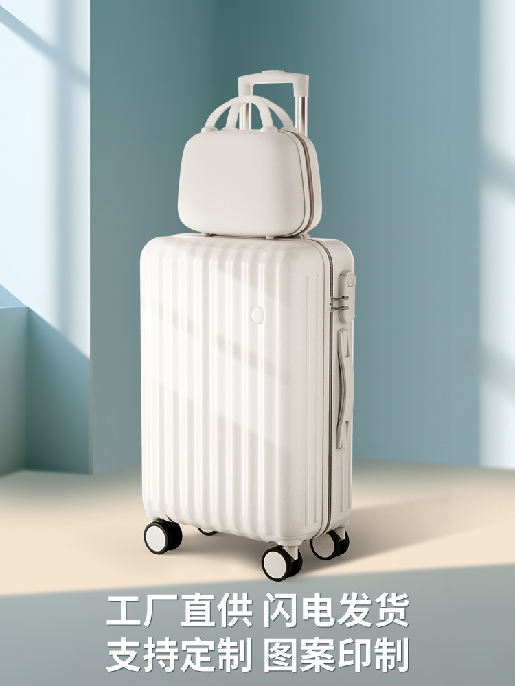 Una pieza de equipaje de entrega de 20 pulgadas caja de embarque de rueda universal 24 caja de equipaje de gran capacidad al por mayor