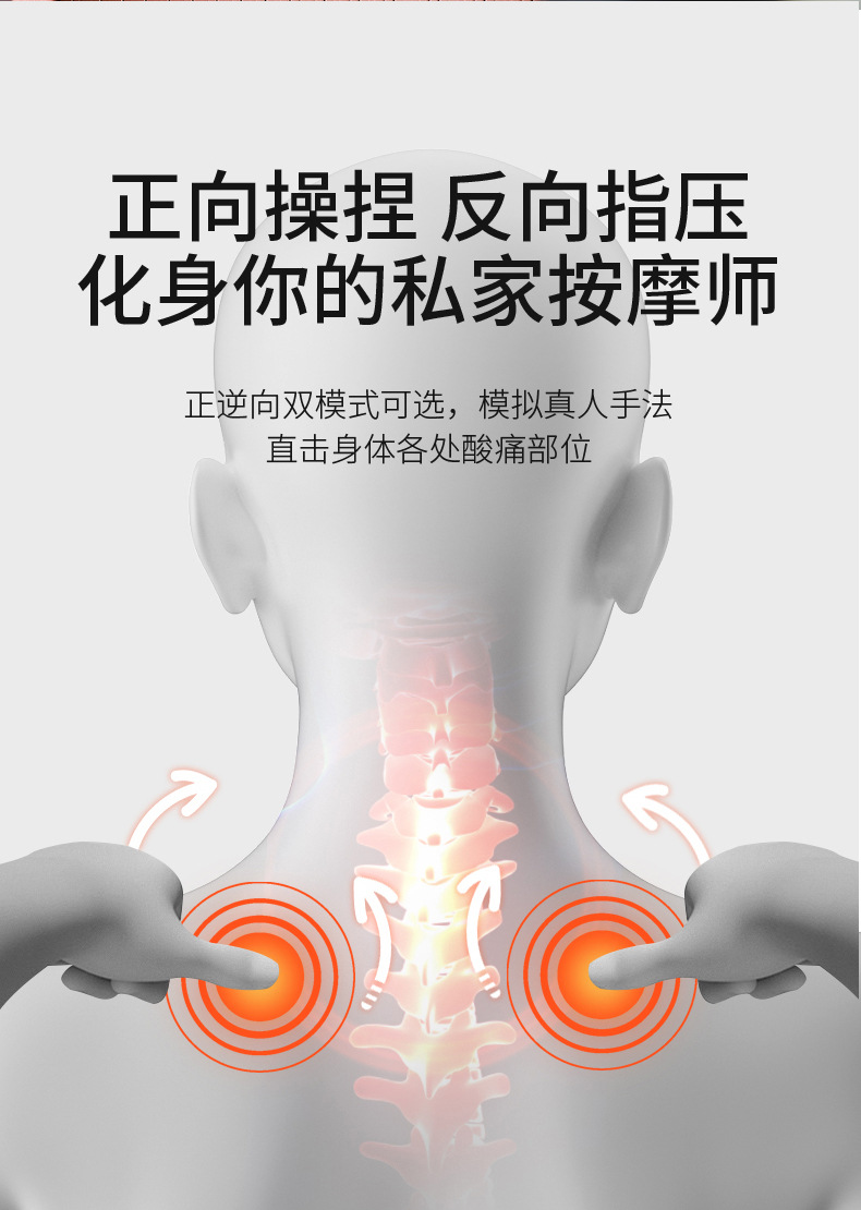 High-End Car Headrest with Heating, Electric Massage, Space Memory Foam Seat, Neck Pillow, Car Lumbar Support Pillow