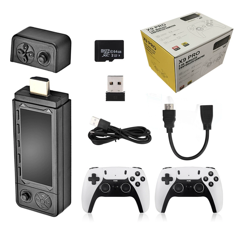 Wireless retro game console, (Cross-border trading), 4G, 3D