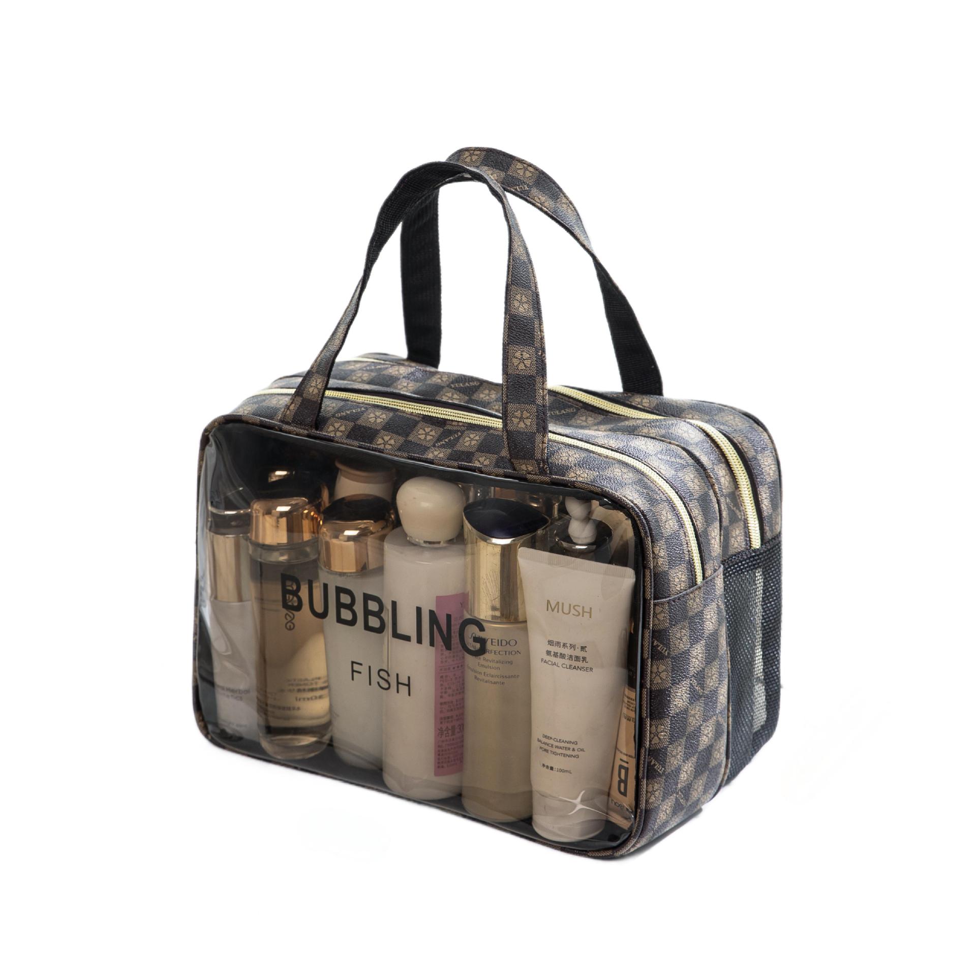 Bolsa de lavado, separación seca y húmeda de gran capacidad, bolsas de almacenamiento de baño de baño de baño de alta calidad de viaje de playa portátil