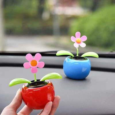 an Apple Cart Car: Car ornaments